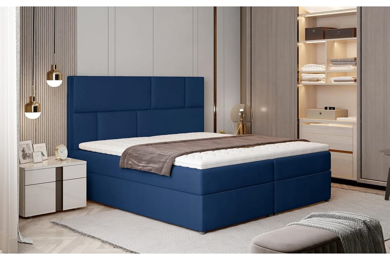 PERETOLA Sängpaket 160x200 cm Blå