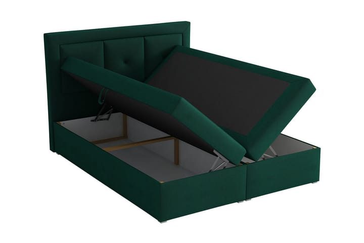 MODEN Kontinentalsäng 160x215 cm Grön - Grön - Möbler - Sovrum - Sängar - Kontinentalsängar