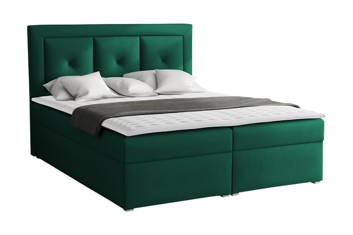 MODEN Kontinentalsäng 160x215 cm Grön - Grön - Möbler - Sovrum - Sängar - Kontinentalsängar