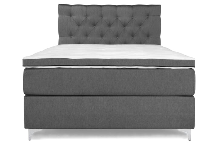PEARL Comfort Sängpaket Kontinentalsäng 120x200 Grå - Möbler - Sovrum - Sängar - Kontinentalsängar