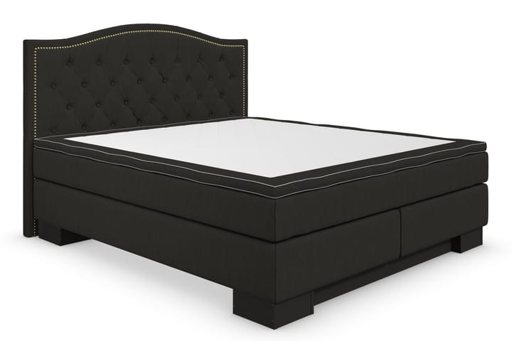 SINNEBO Sängpaket 180x210 + KYRAN Gavel Toppad Svart - Möbler - Sovrum - Sängar - Kontinentalsängar