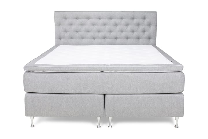 ZOUL Kontinentalsäng - Sängpaket 180 Ljusgrå - Möbler - Sovrum - Sängar - Sängar med förvaring