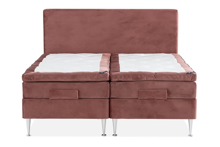 Ställbar SAFIR Velour Rosa 180x200 Ställbar - Möbler - Sovrum - Sängar - Ställbara sängar