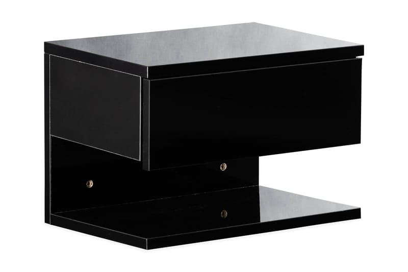 REDCAS Sängbord 35 cm Svart - Möbler - Sovrum - Sängbord