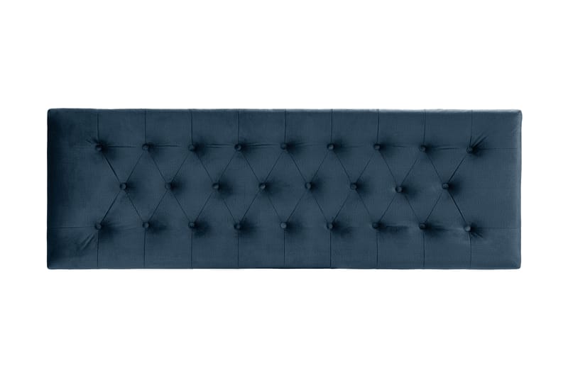 ADWELL Sänggavel 181x61 cm Mörkblå