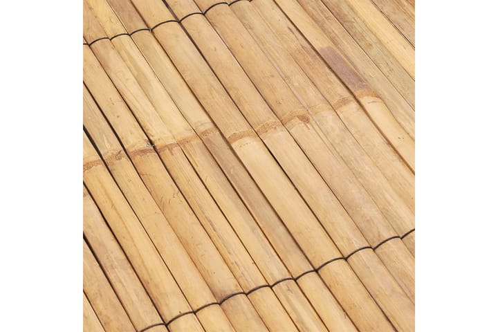 Sängram mörkbrun bambu 140x200 cm - Brun - Möbler - Sovrum - Sängram & sängstomme