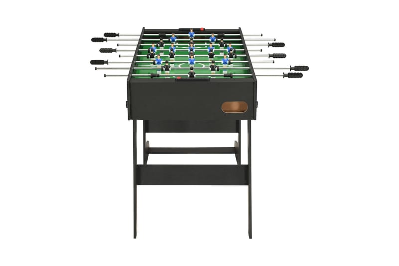 Fotbollsbord hopfällbart 121x61x80 cm svart - Svart - Möbler - Spelrum - Spelbord - Bordsfotboll