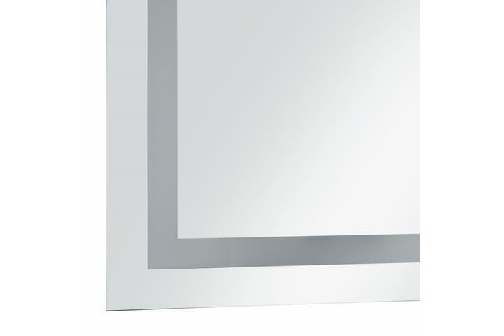 Badrumsspegel LED med touch-sensor 60x100 cm - Silver - Möbler - Tillbehör & accessoarer - Badrumstillbehör