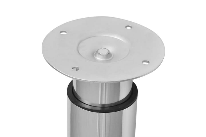 Teleskopiska bordsben krom 710 mm-1100 mm - Silver - Möbler - Tillbehör & accessoarer - Bordstillbehör - Bordsben