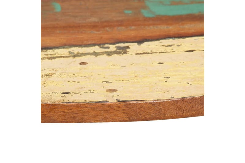 Rund bordsskiva 40 cm 15-16 mm massivt återvunnet trä - Flerfärgad - Möbler - Tillbehör & accessoarer - Bordstillbehör - Bordsskiva