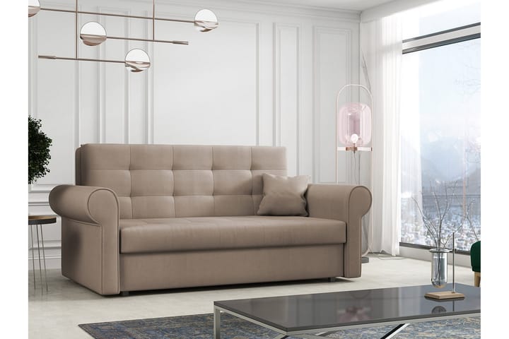 DACKE soffa - Beige - Möbler - Vardagsrum - Bäddsoffor - 3-sits bäddsoffa