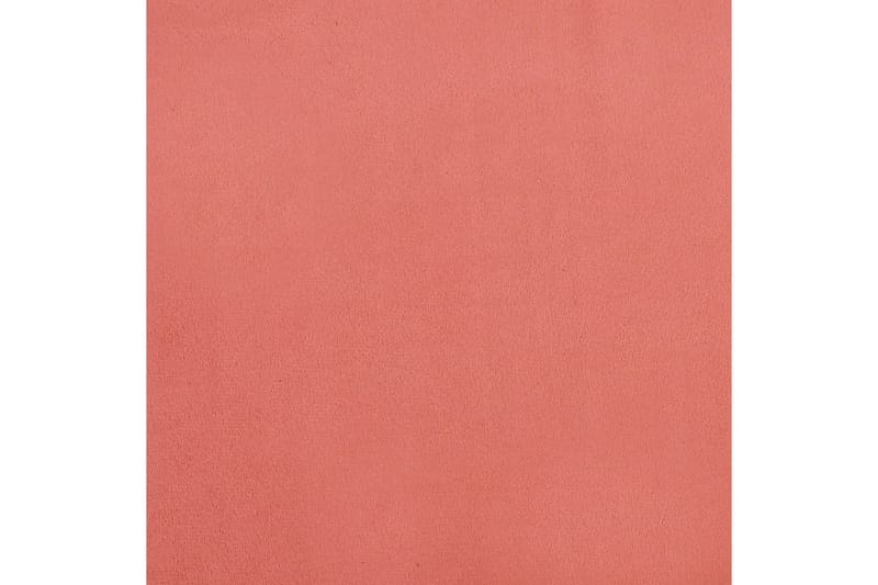 Fotpall rosa 78x56x32 cm sammet - Rosa - Möbler - Vardagsrum - Fåtöljer & fotpallar - Fotpall