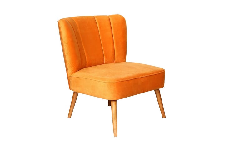 KAYDANCE Fåtölj med Armstöd Orange - Möbler - Vardagsrum - Fåtöljer