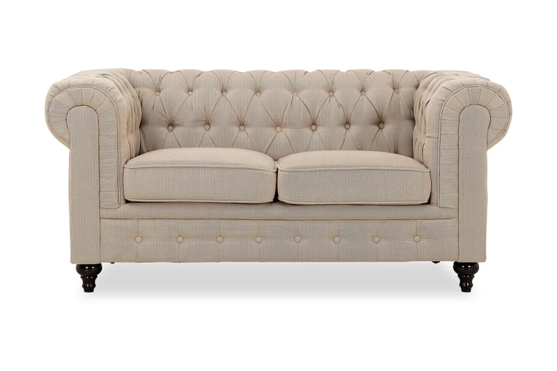 CHESTERFIELD 2-sits Soffa Beige