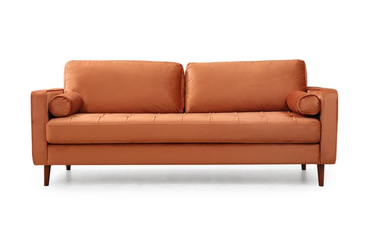 HUOWOOD Soffa 3-sits Orange