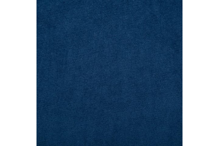 Chesterfieldsoffa L-formad sammet 199x142x72 cm blå - Blå - Möbler - Vardagsrum - Soffor - Chesterfieldsoffor
