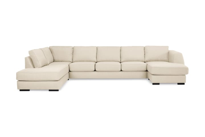 CLARKSVILLE U-soffa Large med Divan Höger Beige - Möbler - Vardagsrum - Soffor - U-soffor