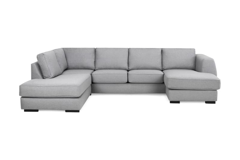 CLARKSVILLE U-soffa med Divan Höger Ljusgrå - Möbler - Vardagsrum - Soffbord & vardagsrumsbord - Soffbord