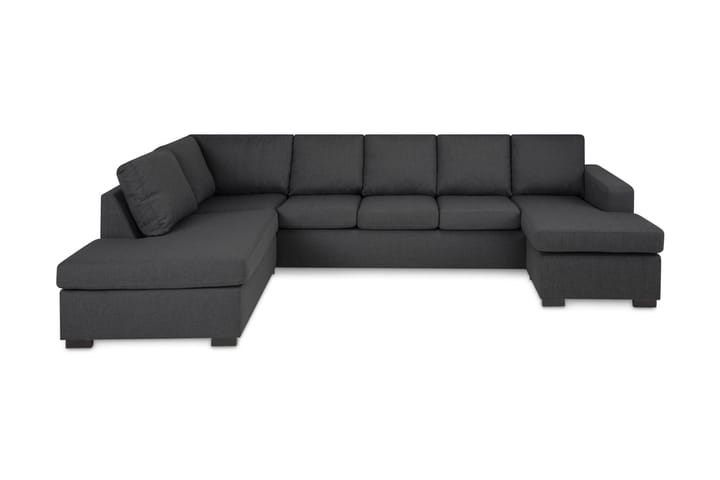 NEW YORK U-soffa XL Divan Höger Mörkgrå - Möbler - Vardagsrum - Soffor - U-soffor