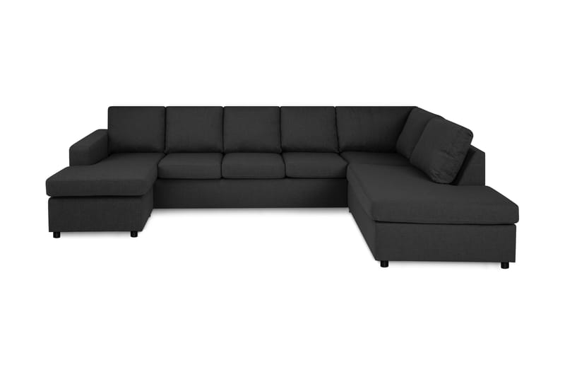 NEW YORK U-soffa XL Divan Vänster Antracit