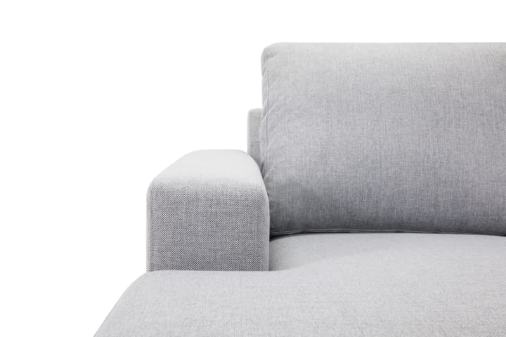 NEW YORK U-soffa XL Divan Vänster Ljusgrå - Möbler - Vardagsrum - Soffor - U-soffor