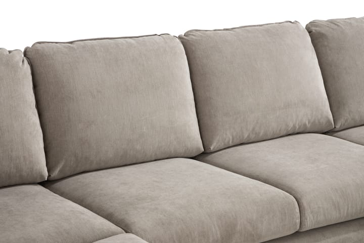 OSCAR LYX U-soffa med Divan Vänster Beige/Ek - Möbler - Vardagsrum - Soffor - U-soffor