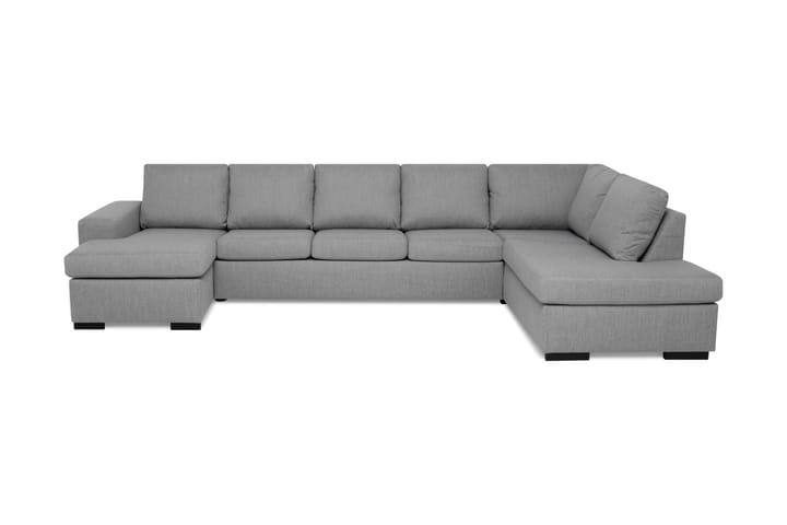 WINDHAM U-soffa Large med Divan Vänster Ljusgrå