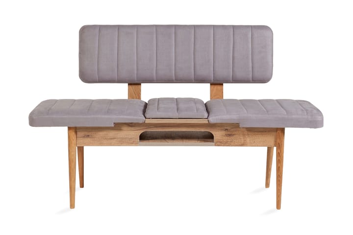 ZEDRICK Bänk 85 cm Trä/natur - Möbler - Vardagsrum - Stolar & sittmöbler - Sittbänk - Bänk med ryggstöd