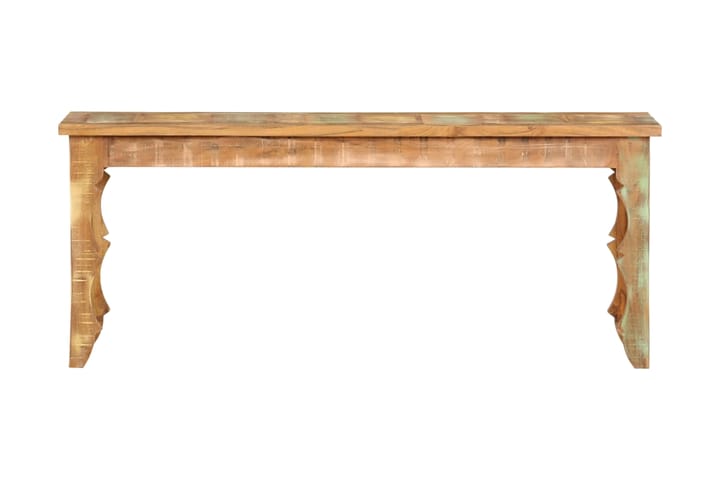 Bänk 110x35x45 cm massivt återvunnet trä - Brun - Möbler - Vardagsrum - Stolar & sittmöbler - Sittbänk