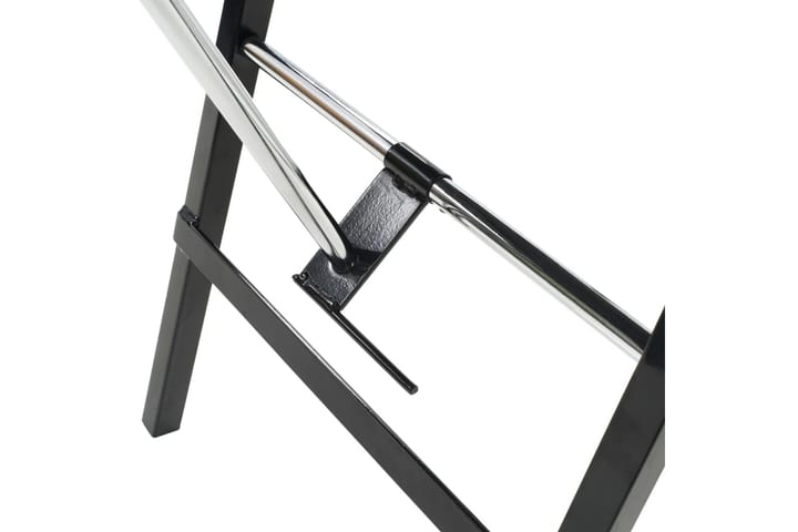 Bärbar behandlingsstol konstläder 185x78x76 cm svart - Svart - Möbler - Vardagsrum - Stolar & sittmöbler - Snurrstolar & gungstolar