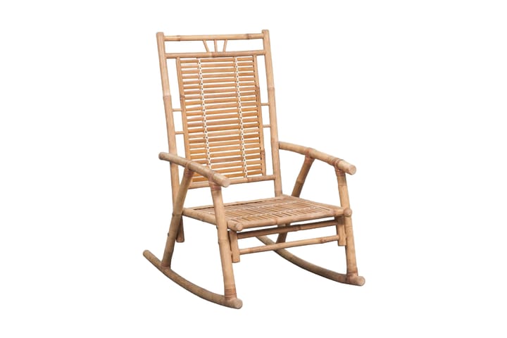 Gungstol i bambu - Brun - Möbler - Vardagsrum - Stolar & sittmöbler - Snurrstolar & gungstolar