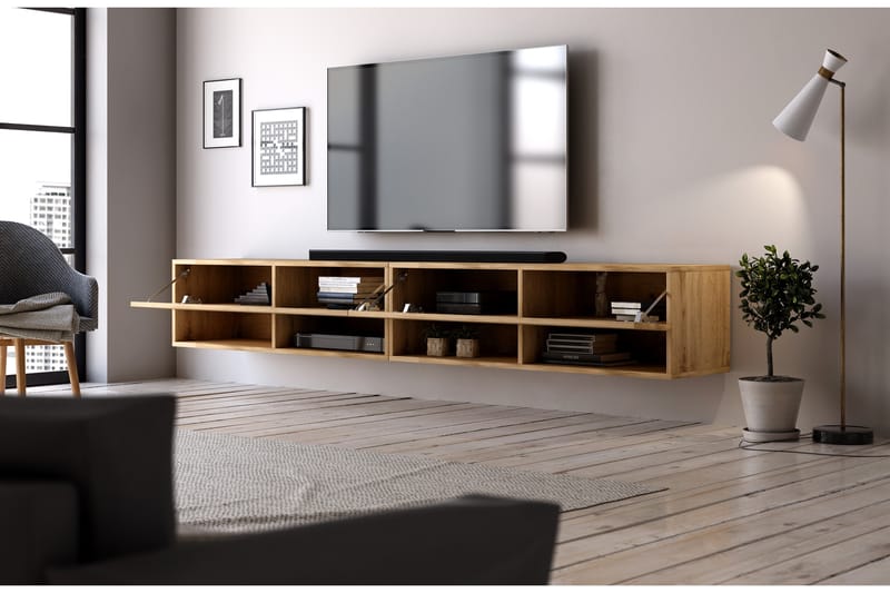 GASOLINERA Tv-bänk 200 cm Natur - Möbler - Vardagsrum - Tv-möbler & mediamöbler - Tv-bänkar