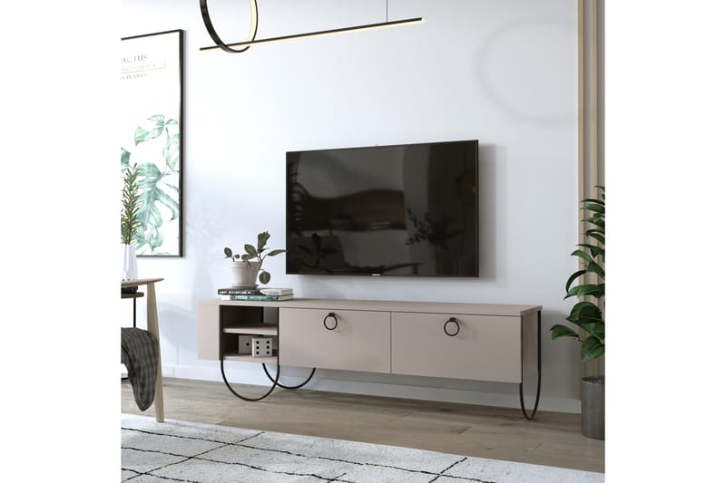 GRANLUND TV-bänk Brun - Möbler - Vardagsrum - Tv-möbler & mediamöbler - Tv-bänkar