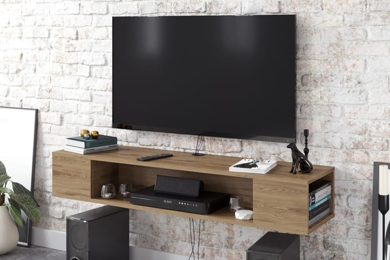 HAVIK TV-bänk 135 cm Brun - Möbler - Vardagsrum - Tv-möbler & mediamöbler - Tv-bänkar