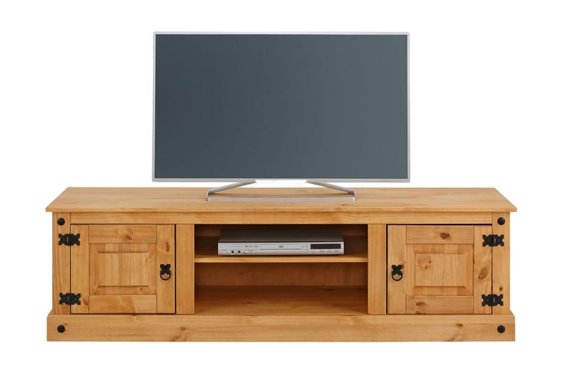 KAGISA TV-bänk 160 Ljusbrun - Förvaring - Skor & klädförvaring - Klädhängare - Klädkrok