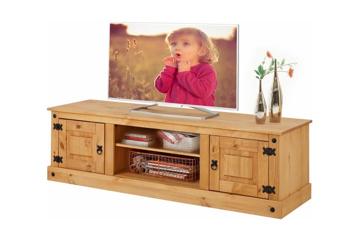KAGISA TV-bänk 160 Ljusbrun - Möbler - Vardagsrum - Tv-möbler & mediamöbler - Tv-bänkar