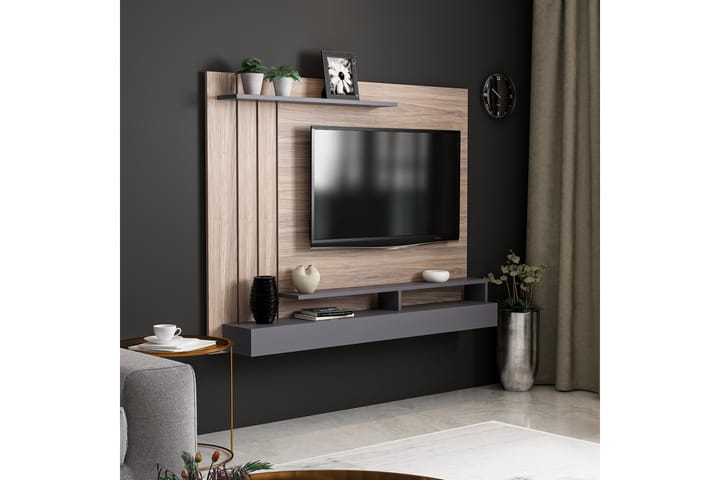LAWRANCE TV-bänk Svart - Homemania - Möbler - Vardagsrum - Tv-möbler & mediamöbler - Tv-bänkar
