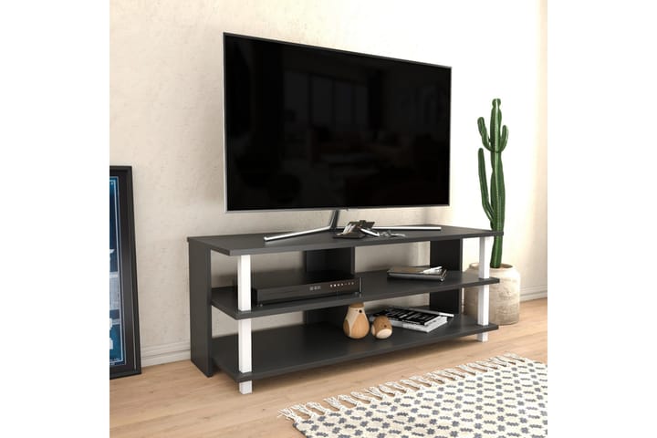 OBURUS Tv-bänk 120x47,4 cm Vit - Möbler - Vardagsrum - Tv-möbler & mediamöbler - Tv-bänkar