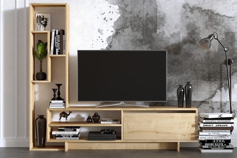 RUSON Tv-bänk 177 cm Natur - Möbler - Vardagsrum - Tv-möbler & mediamöbler - Tv-bänkar