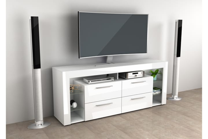 SHAREES TV-Bänk 180 cm Brun - Möbler - Vardagsrum - Tv-möbler & mediamöbler - Tv-bänkar