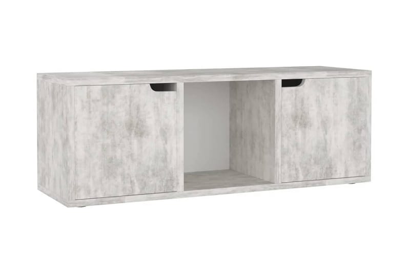 TV-bänk betong 88,5x27,5x30,5 cm spånskiva - Grå - Möbler - Vardagsrum - Tv-möbler & mediamöbler - Tv-bänkar
