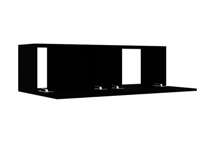 TV-bänk svart 100x30x30 cm spånskiva - Svart - Möbler - Vardagsrum - Tv-möbler & mediamöbler - Tv-bänkar