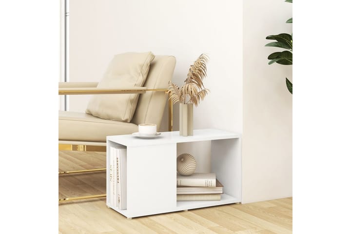 TV-bänk vit 60x24x32 cm spånskiva - Vit - Möbler - Vardagsrum - Tv-möbler & mediamöbler - Tv-bänkar