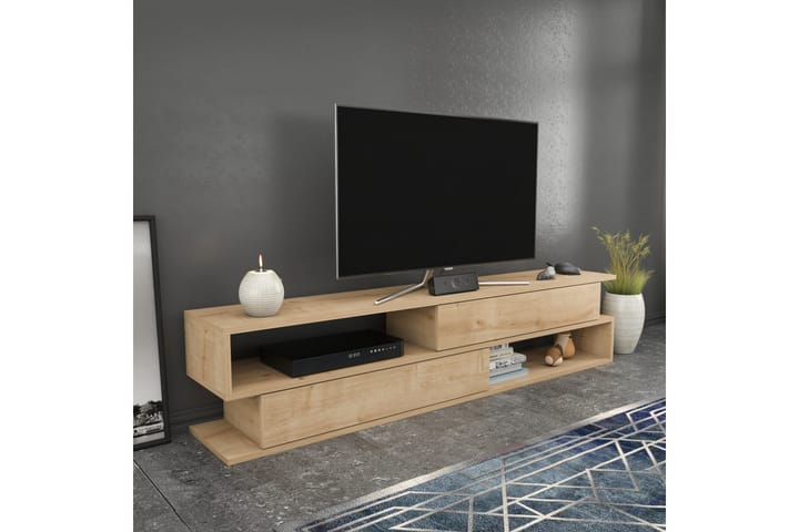 UKHAND Tv-bänk 160x38,6 cm Brun - Möbler - Vardagsrum - Tv-möbler & mediamöbler - Tv-bänkar