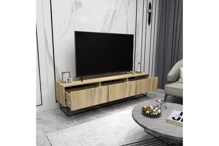 UKHAND Tv-bänk 180x50 cm Flerfärgad - Möbler - Vardagsrum - Tv-möbler & mediamöbler - Tv-bänkar