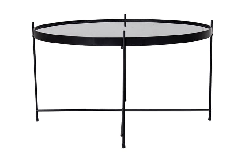 FRISCOCI Avlastningsbord 70 cm Svart - Möbler - Vardagsrum - Soffbord & vardagsrumsbord - Avlastningsbord & konsolbord