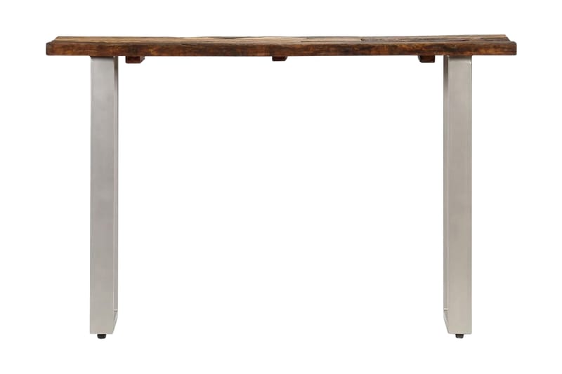 Konsolbord återvunnet trä och stål 120x35x76 cm - Brun - Möbler - Vardagsrum - Soffbord & vardagsrumsbord - Avlastningsbord & konsolbord