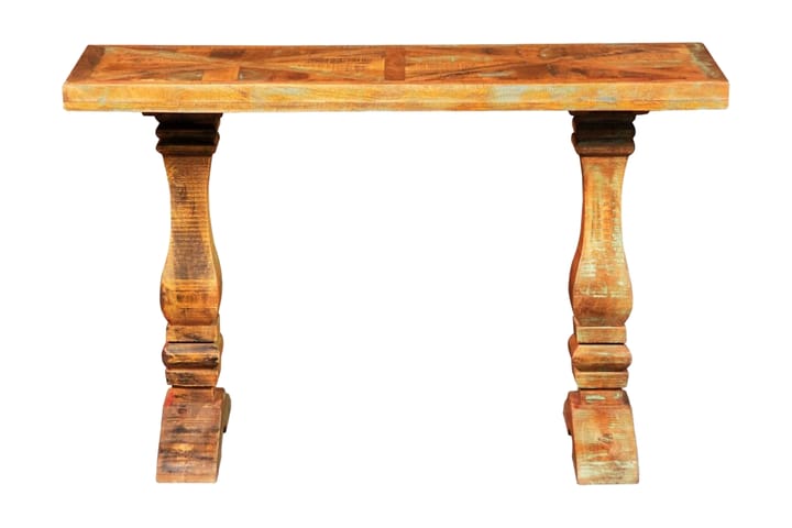 Konsolbord massivt återvunnet trä - Brun - Möbler - Vardagsrum - Soffbord & vardagsrumsbord - Avlastningsbord & konsolbord