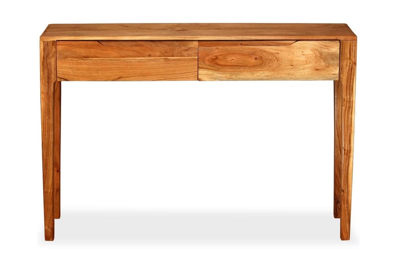 Konsolbord massivt trä 118x30x80 cm - Brun - Möbler - Vardagsrum - Soffbord & vardagsrumsbord - Avlastningsbord & konsolbord