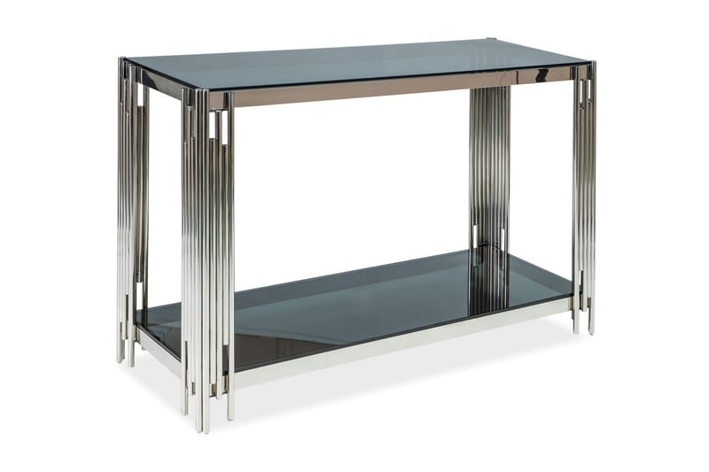 SIHTOLA Konsollbord 120 cm Glas/Silver - Möbler - Vardagsrum - Soffbord & vardagsrumsbord - Avlastningsbord & konsolbord
